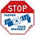 Octagon Stop Fasten Your Seatbelt Signs