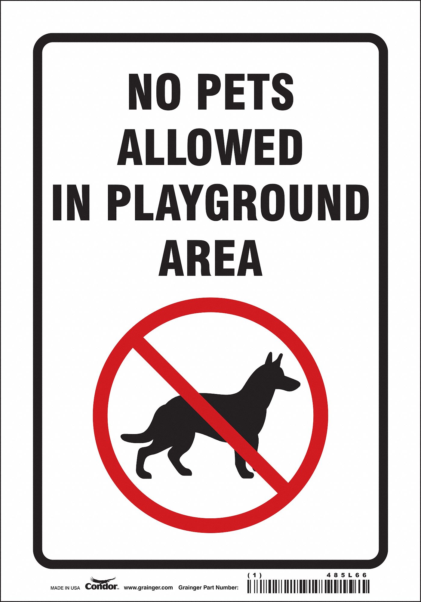 Safety Sign: Vinyl, Adhesive Sign Mounting, 10 in x 7 in Nominal Sign Size, Not Retroreflective