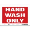 Hand Wash Only Signs