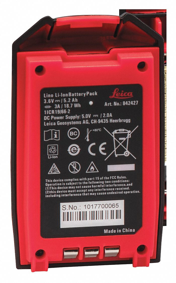 Battery Li-Ion Plastic