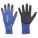 COATED GLOVES, L (9), SANDY, FOAM NITRILE, DIPPED PALM, ANSI ABRASION LEVEL 4, BLUE