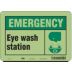 Emergency Eye Wash Station Signs