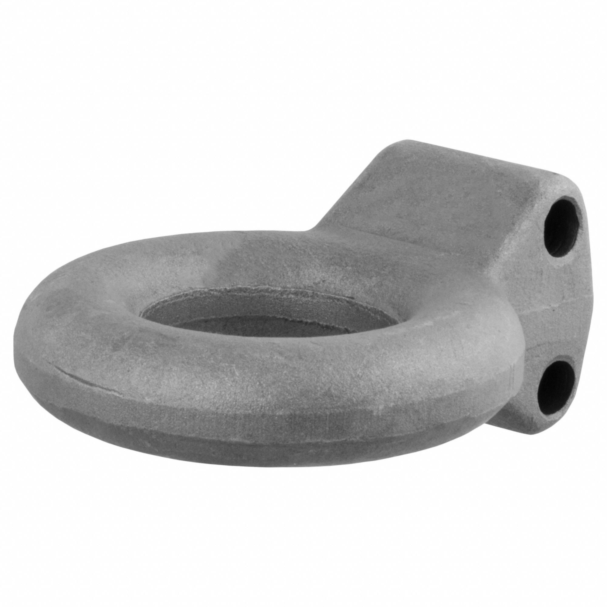 Lunette Ring: 12, 000 lb Gross Towing Wt Capacity, 3 in Ring Dia, 7 1/2 in Overall Lg, Steel