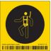 Square Fall Protection Symbol Signs