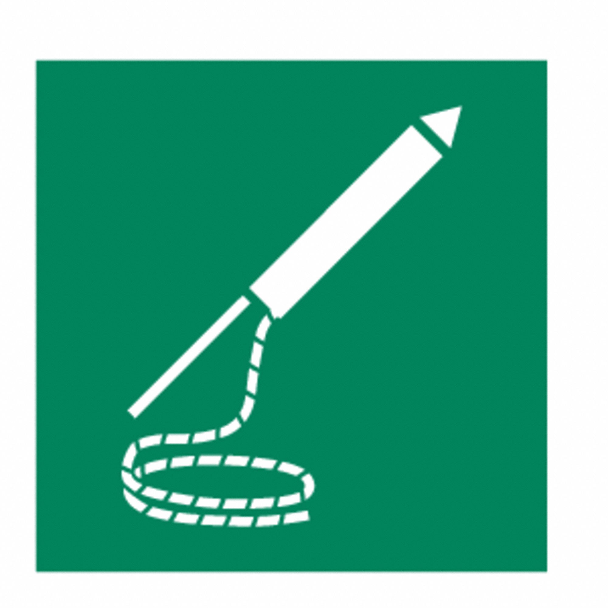 IMO Safety Sign, 6x6in, Polycarbonate