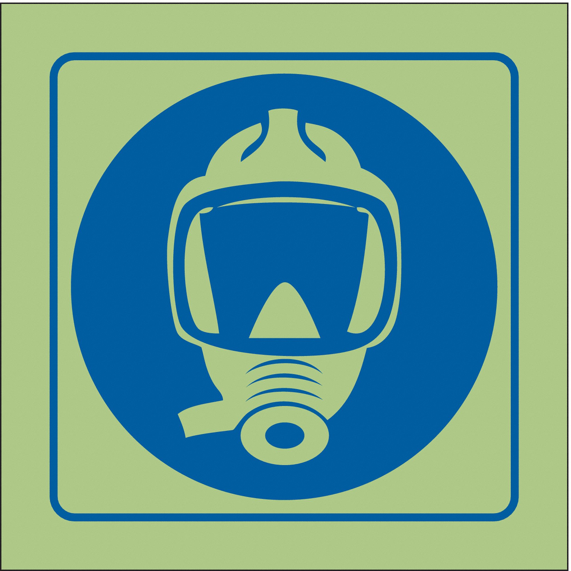 IMO (International Maritime Organization) Safety Sign: Vinyl, Adhesive Sign Mounting, 0.011 in Thick
