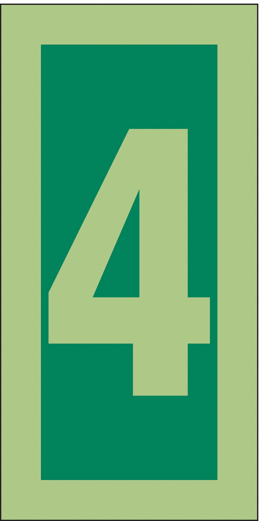 IMO Safety Sign, 6x3in, Vinyl