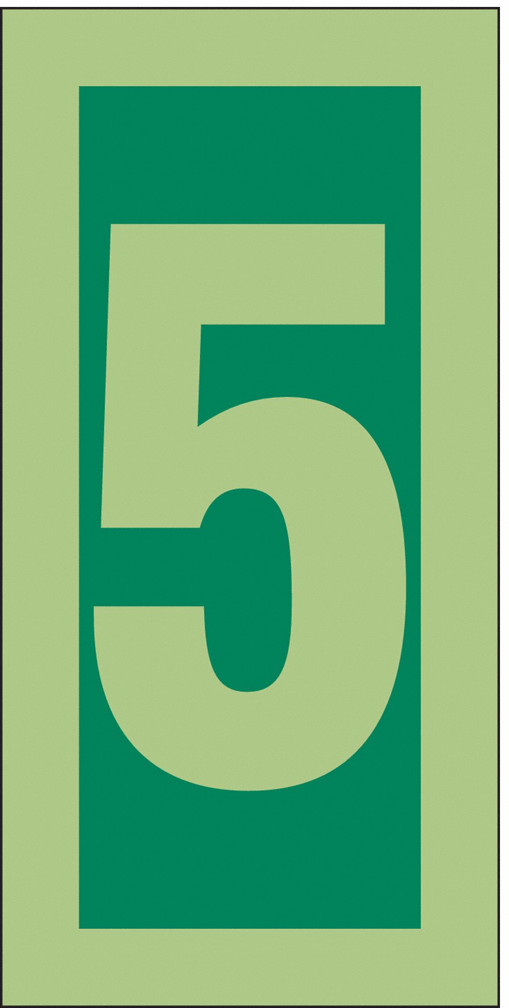 IMO Safety Sign, 6x3in, Vinyl