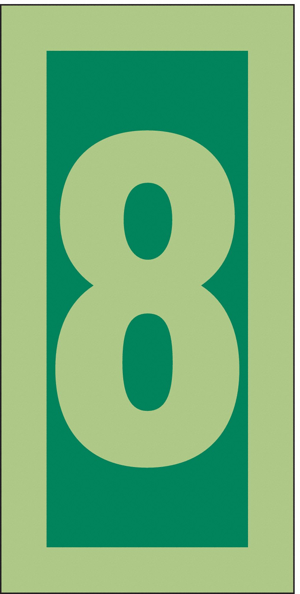 IMO Safety Sign, 6x3in, Vinyl