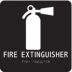 Square Fire Extinguisher Signs