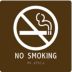 Square No Smoking Signs