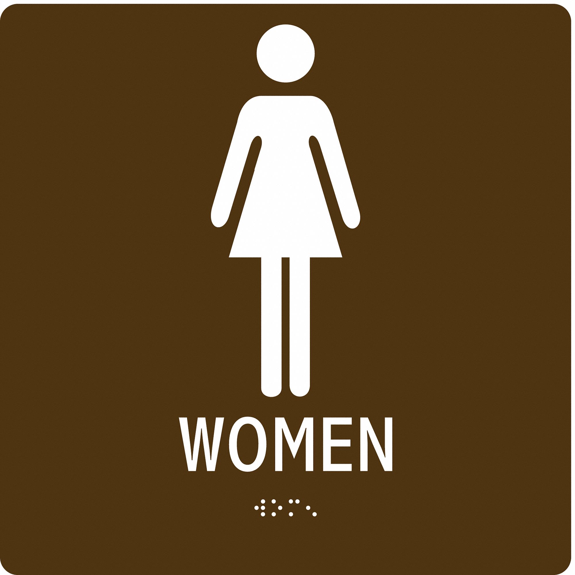 PANNEAU BRAILLE ADA,8X8 PO,ACRYLIQUE