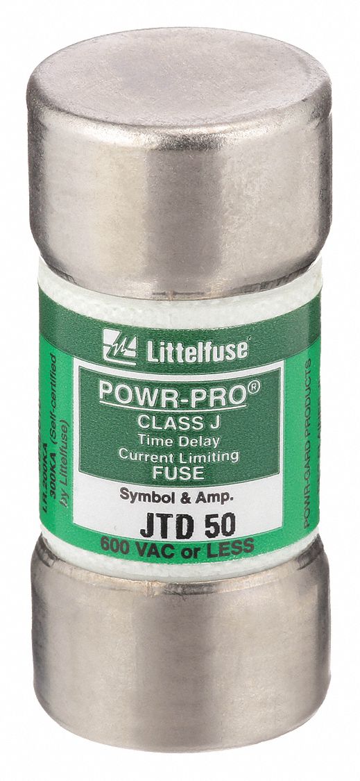 LITTELFUSE, 50 A, 600V AC, Fuse 486J82|JTD050 Grainger