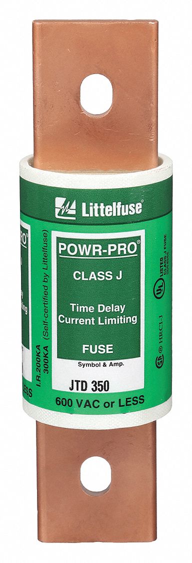 FUSIBLE, CLASSE J, 350A, SERIE JTD