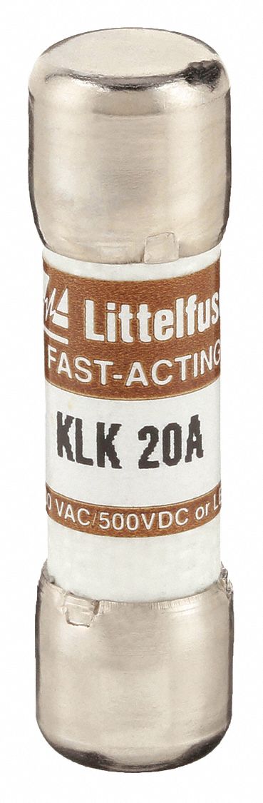 LITTELFUSE, 20 A Amps, 600V AC, Fuse - 486K17|KLK020 - Grainger