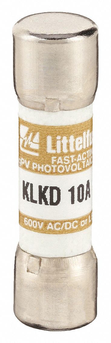 LITTELFUSE, 10A Amps, 600V AC, Fuse - 486M54|KLKD010 - Grainger