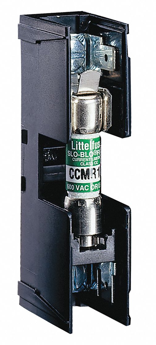 600VAC 30 AMPS LITTELFUSE L60030C-1PQ Class CC Fuse Block with Pressure Plate Terminal 