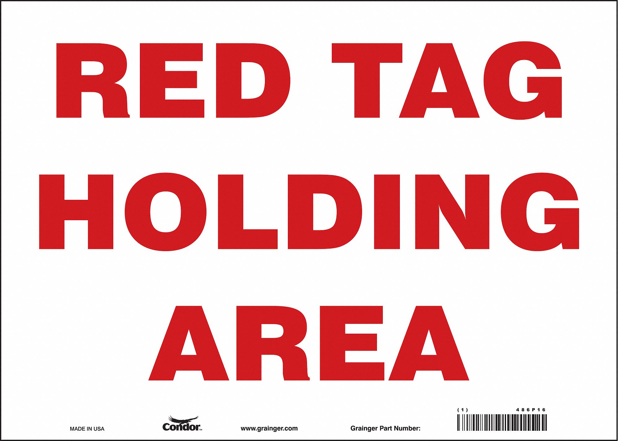 Safety Sign: Vinyl, Adhesive Sign Mounting, 10 in x 14 in Nominal Sign Size, Not Retroreflective