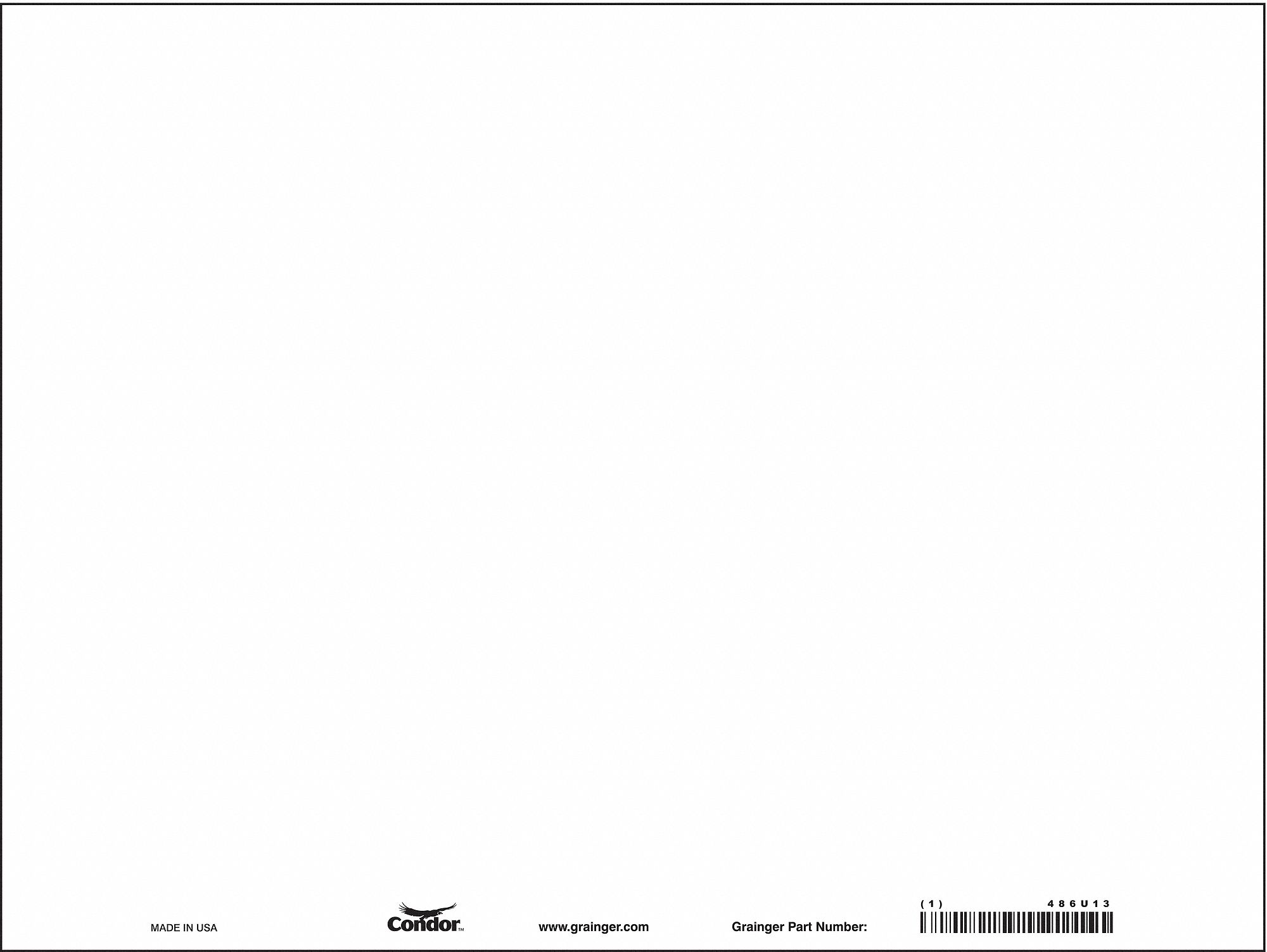 Safety Sign: Aluminum, Mounting Holes Sign Mounting, 18 in x 24 in Nominal Sign Size, 0.032 in Thick