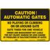 Perimeter Safety Signs For Gates - Grainger Industrial Supply