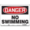 Danger: No Swimming Signs