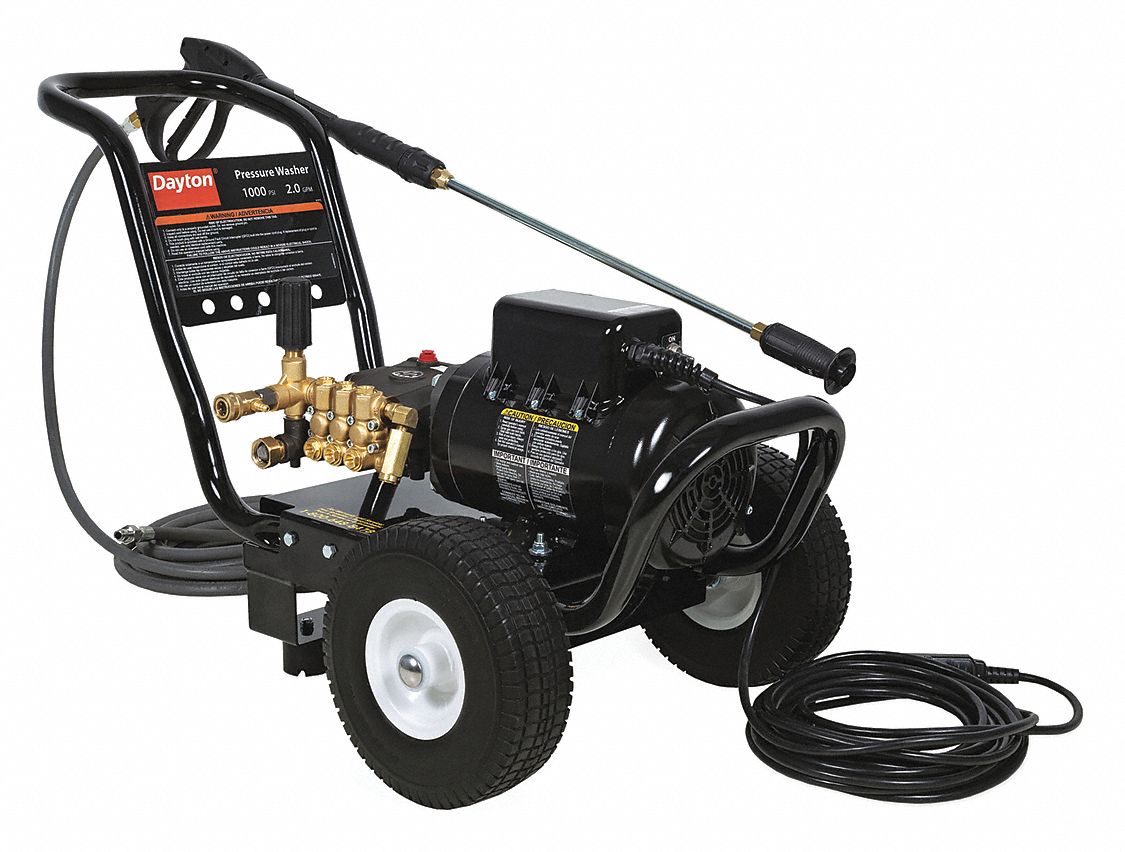 PRESSURE WASHER,COLD WATER,1000 PSI,30