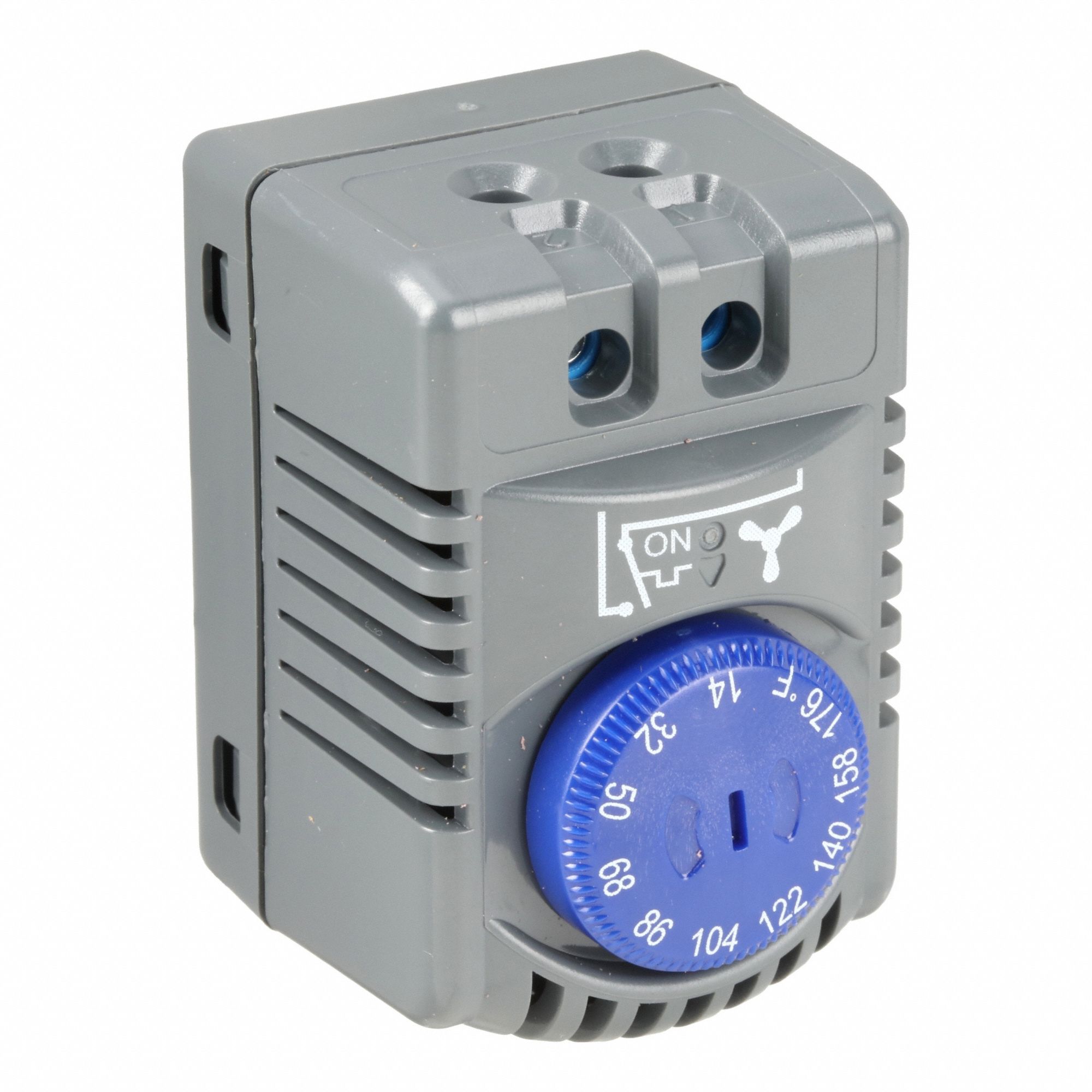 Thermostat: Cooling Only, Fahrenheit, 14°F Temp Setpoint - Min, 176°F Temp Setpoint - Max