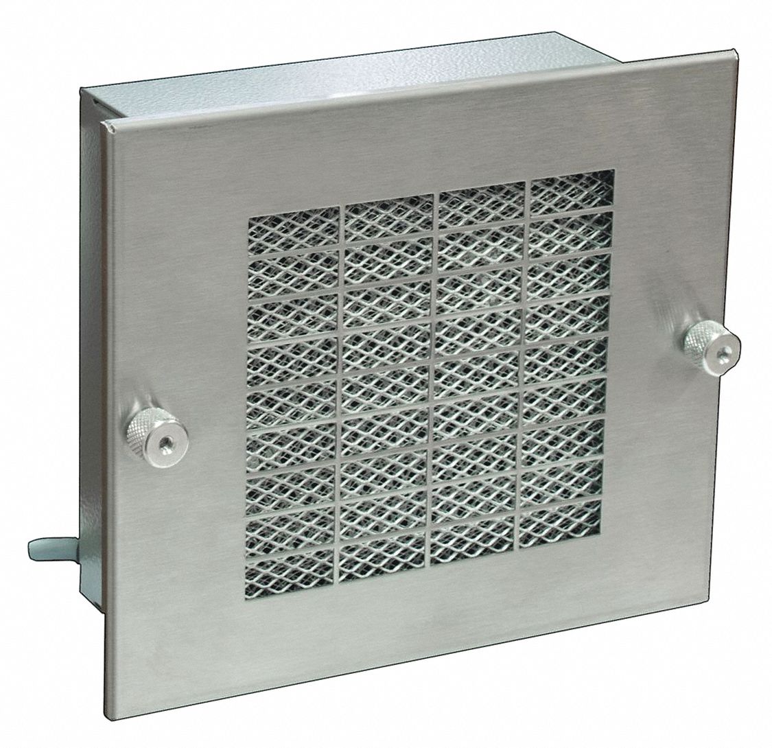 Standard Square Axial Fan: 6 1/8 in Ht, 2 13/16 in Dp, 117 cfm, IP43, PBT Plastic, 115V AC