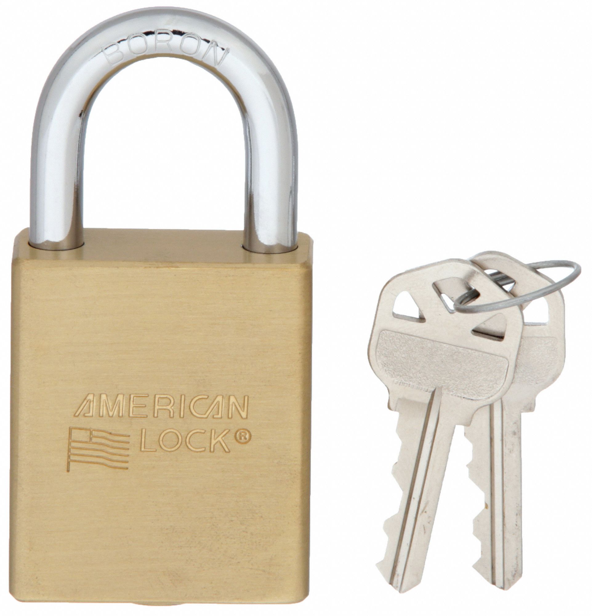 Padlock: 1 1/8 in Vertical Shackle Clearance, 15/16 in Horizontal Shackle Clearance, 5 Pin Pins