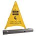 Caution/Cuidado: Wet Floor Piso Mojado Pop Up Safety Cone Signs