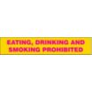 Eating, Drinking And Smoking Prohibited Sign Slider Message Inserts