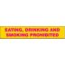 Eating, Drinking And Smoking Prohibited Sign Slider Message Inserts