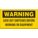 SAFETY SIGN, VINYL, ADHESIVE MOUNT, 4½X4½IN, 2 PK, WARNING LOCK OUT SWITCHES BEFORE WORKING ON EQUIPMENT
