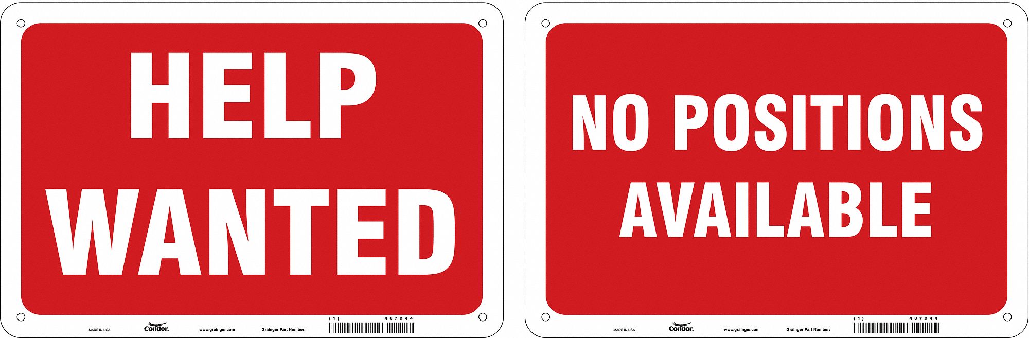 Admittance Sign, 8 in x 12 in, Plastic