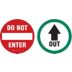 Do Not Enter/Out Signs