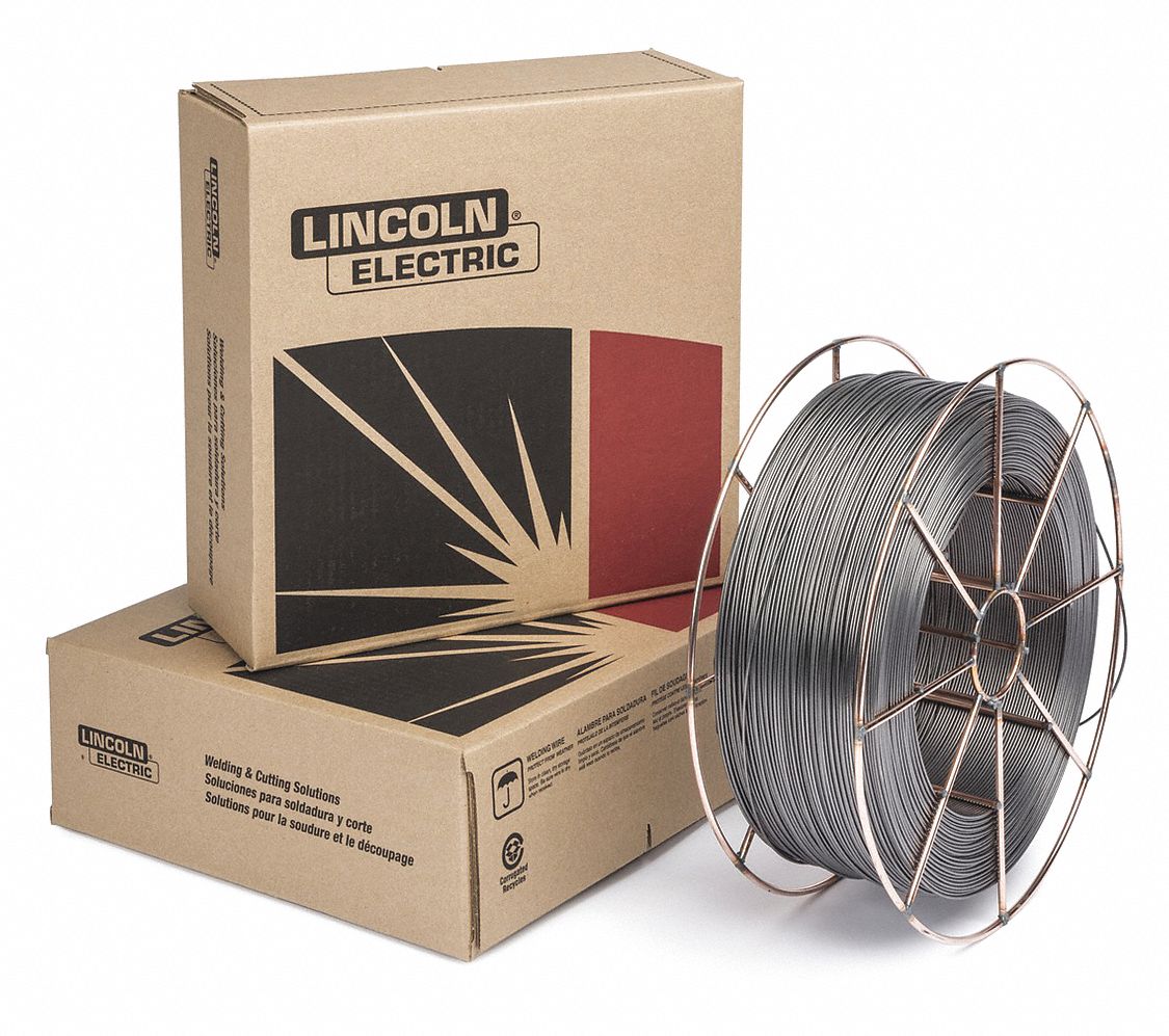 LINCOLN ELECTRIC 25 lb Steel Spool Mig Welding Wire with 0.072 in ...