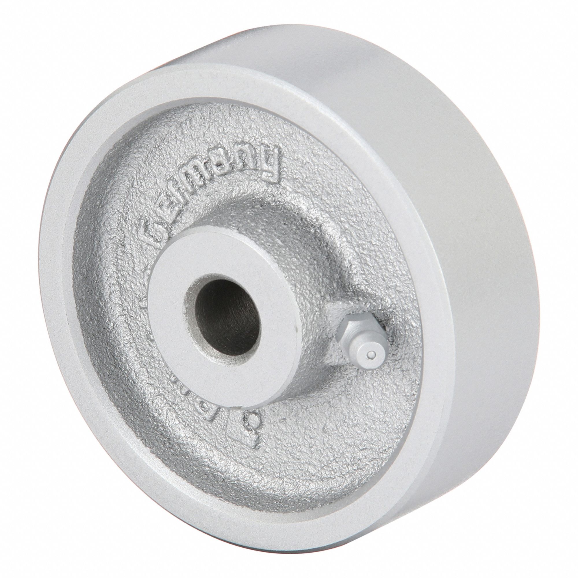 IRON TREAD WHEEL, 3⅛ IN WHEEL DIAMETER, 1 IN WHEEL W, 550 LB LOAD RATING, EXTRA HARD