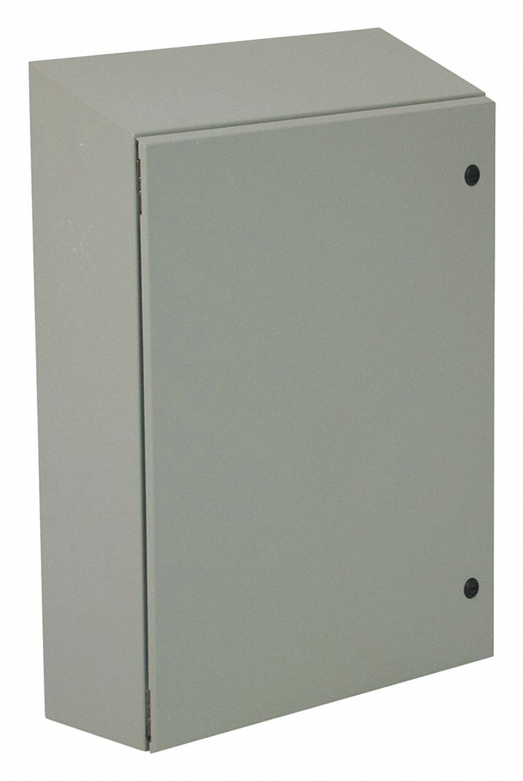 WIEGMANN, 1/4 Turn Latch, 30 in Nominal Enclosure Ht, Sloped Top