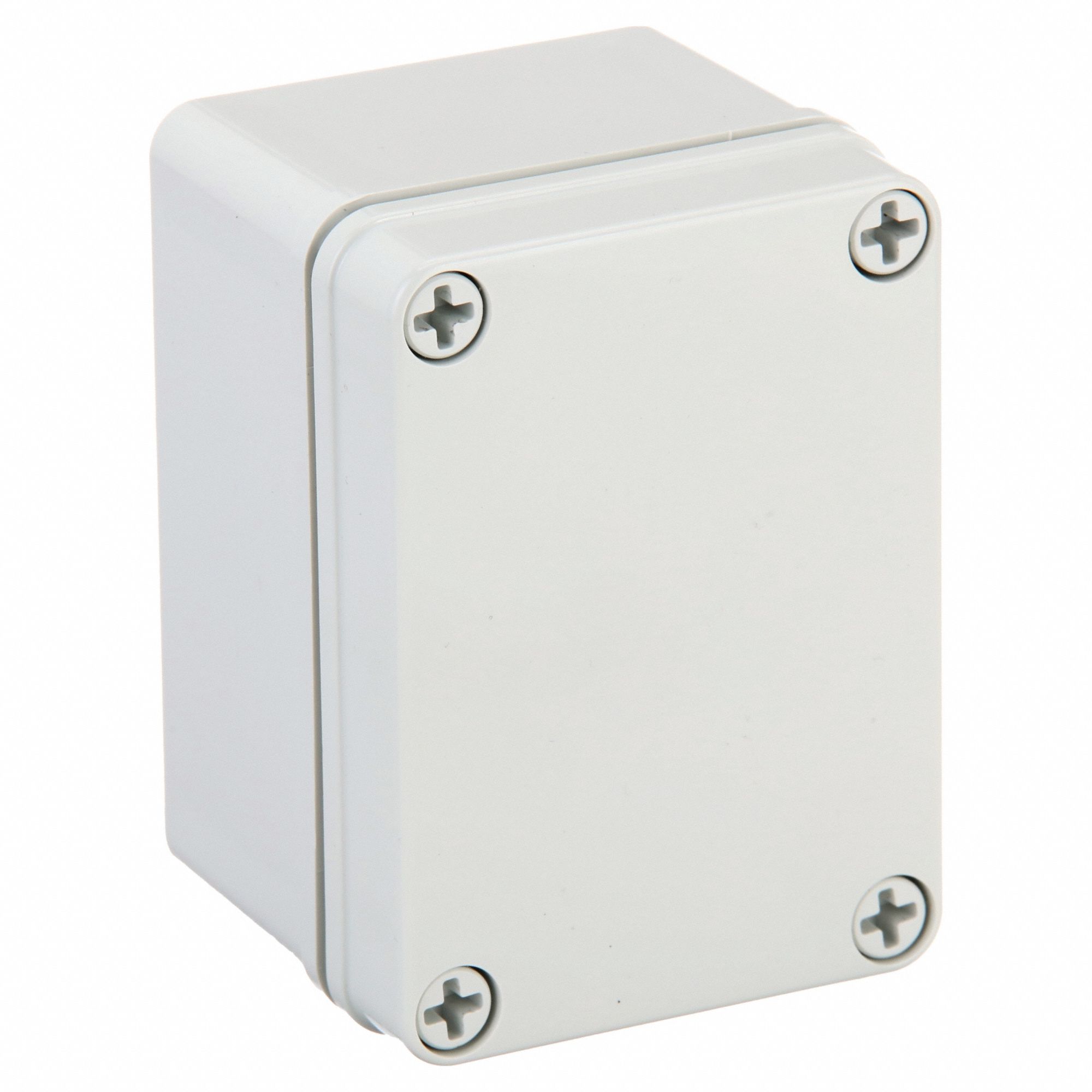 Push Button Enclosure: No Opening, 0 Holes, Non-Metallic, NEMA 4X
