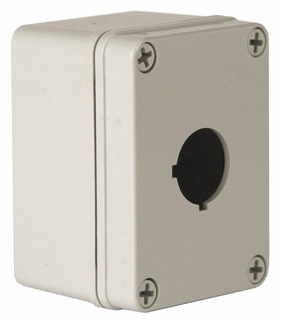 PushButtonEnclosure 30mm 1Hole Plastic