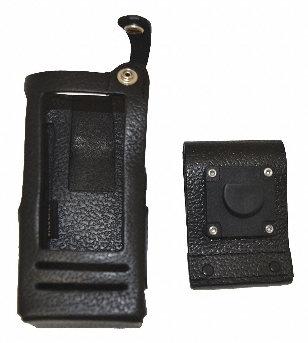 MOTOROLA, Fits Motorola, Black, Case with Swivel Belt Loop - 487T85 ...