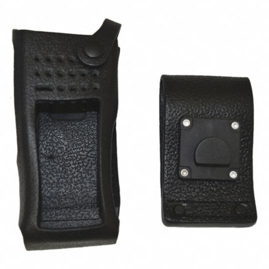 MOTOROLA, Fits Motorola, Black, Case with Swivel Belt Loop - 487T98 ...