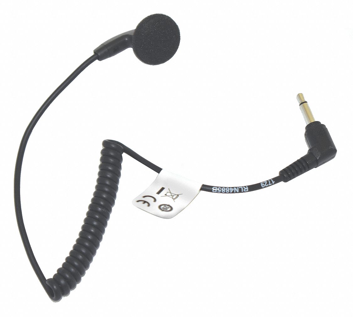 MOTOROLA, Black, Receiver Earpiece 487U62AARLN4885B Grainger
