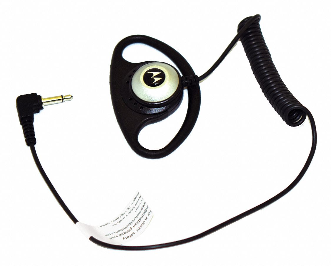 MOTOROLA, Black, Receiver Earpiece 487U70PMLN4620B Grainger