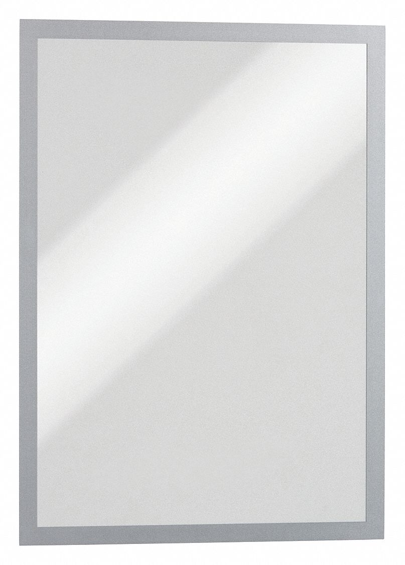 SIGN HOLDER,11" X 17",PVC,PK2