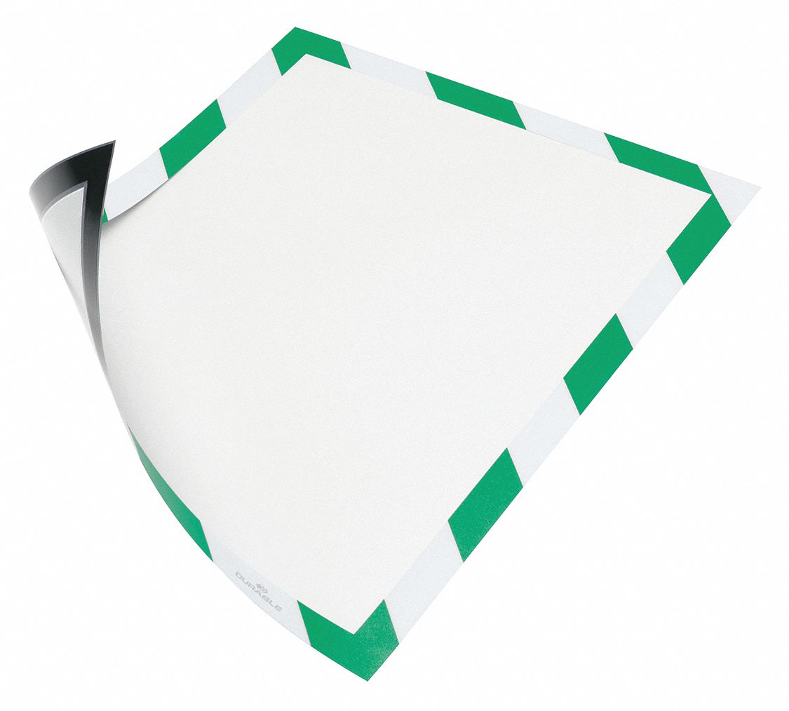 DURABLE, Mounting, 81/2 in x 11 in, Sign Holder 487V67