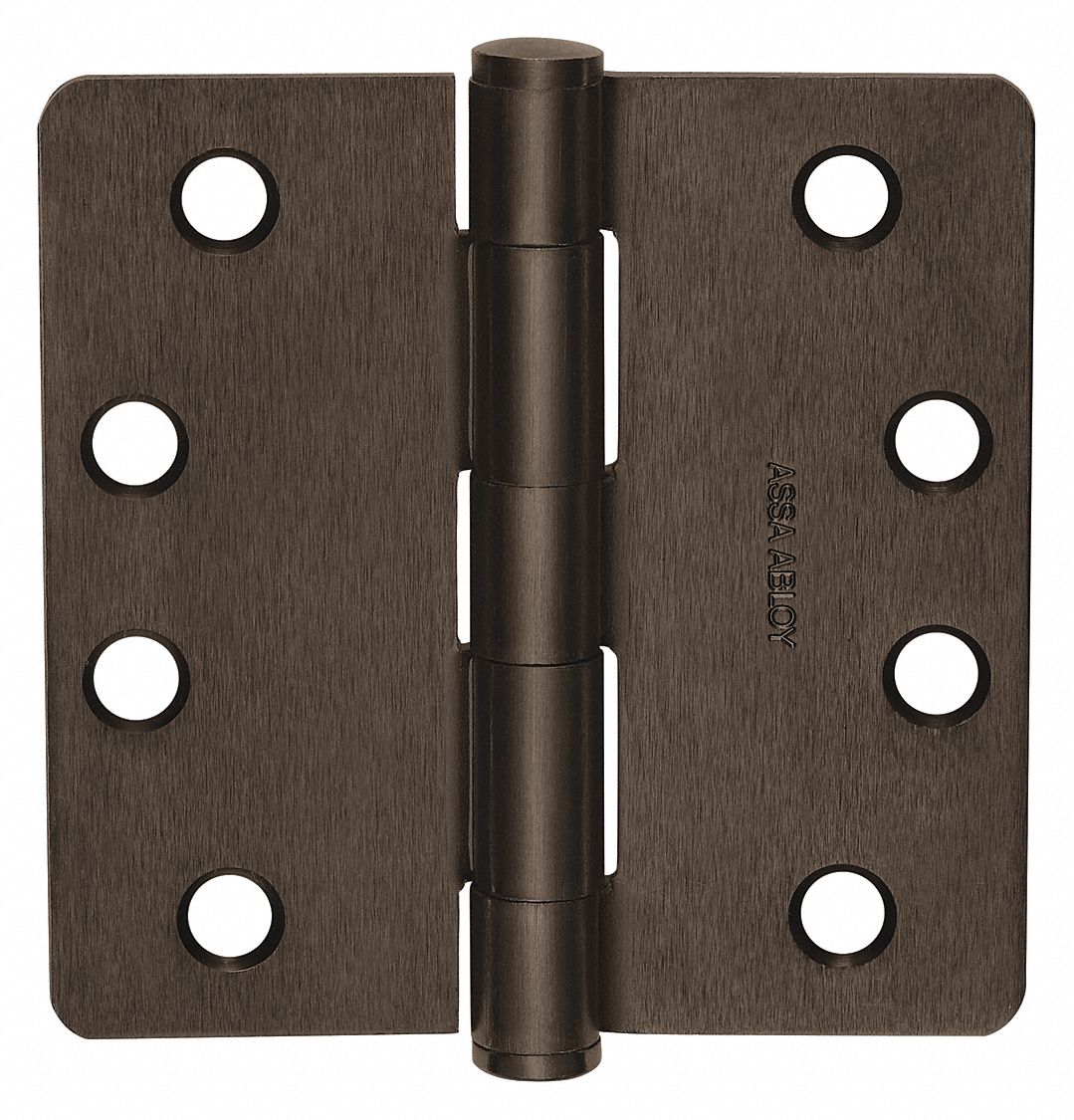 Butt Hinge: Steel, Full Mortise, 1 11/16 in Leaf Wd