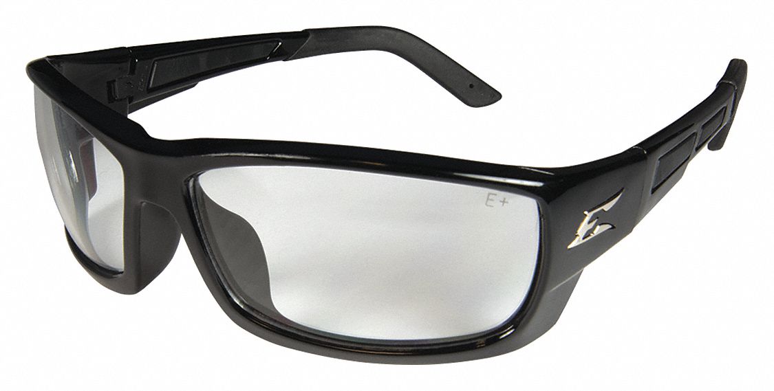 EDGE EYEWEAR Mazeno ScratchResistant Safety Glasses , Clear Lens Color