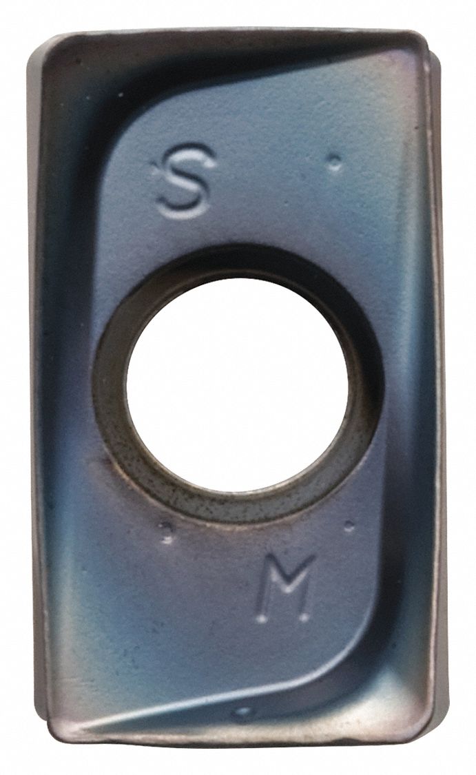 Rectangle Milling Insert: 0.260 in Inscribed Circle, 0.0315 in Corner Radius, 0.158 in Thick