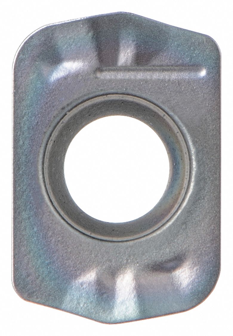 KYOCERA Rectangle Milling Insert: 0.165 in Inscribed Circle, 0.0394 in  Corner Radius, 0.086 in Thick